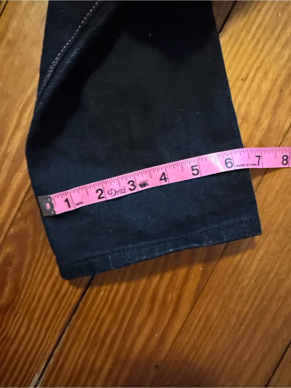 Momotaro 0306-B Black Tight Taper Slim/Skinny 15.7oz Selvedge Jeans